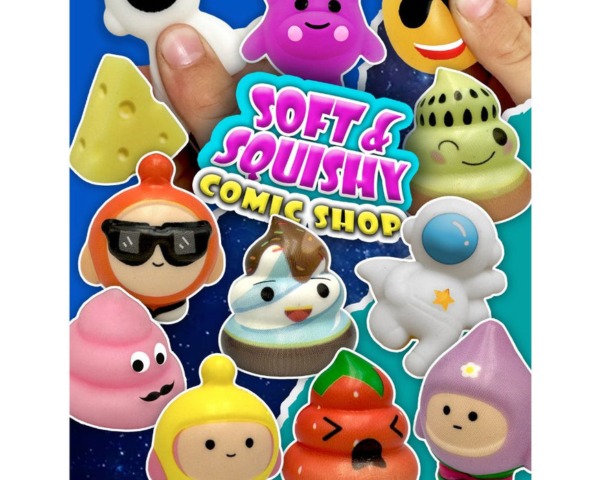 Soft & Squishy Comic Shop (x500) 50mm Vending Prize Capsules