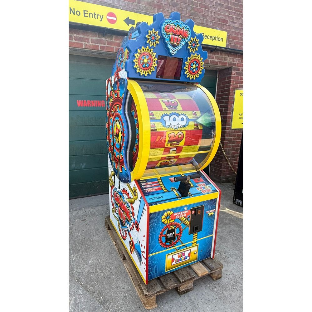 Used Crank It Redemption Game from Bay-Tek