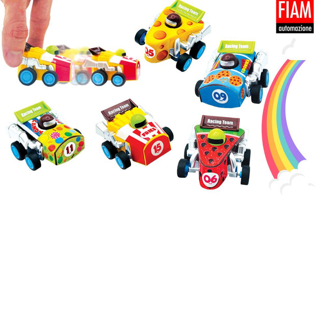 Crazy Wheels Foodie Race (x300) 65mm Prize Capsules