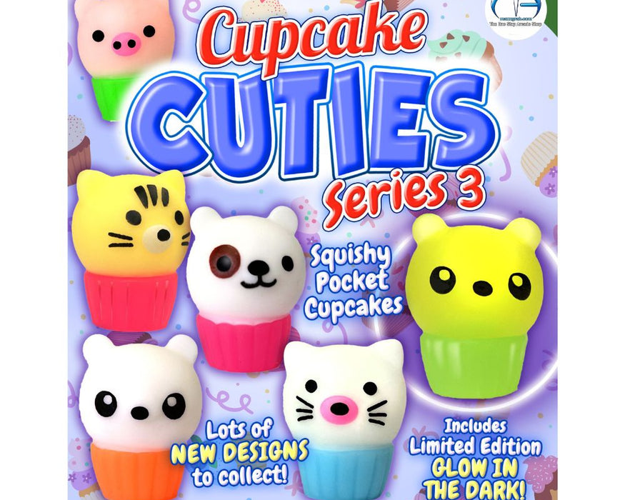 Cupcake Cuties Series 3 (x500) 50mm Vending Prize Capsules