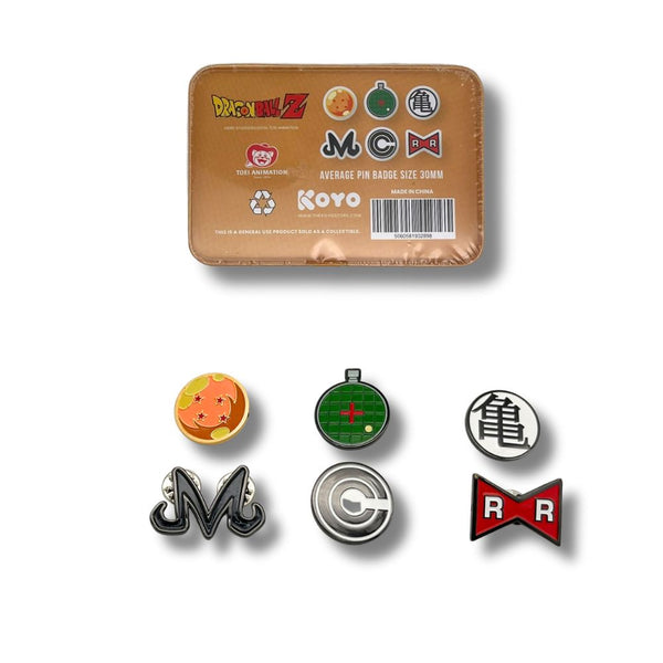 Dragon Ball Z Icons Badge Collector's Tin Box (x24)