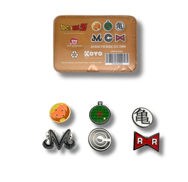 Dragon Ball Z Icons Badge Collector's Tin Box (x24)
