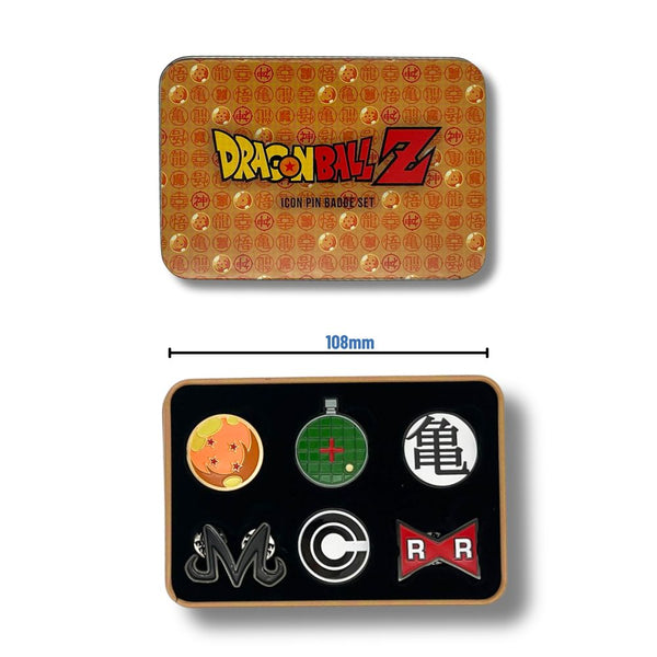 Dragon Ball Z Icons Badge Collector's Tin Box (x24)