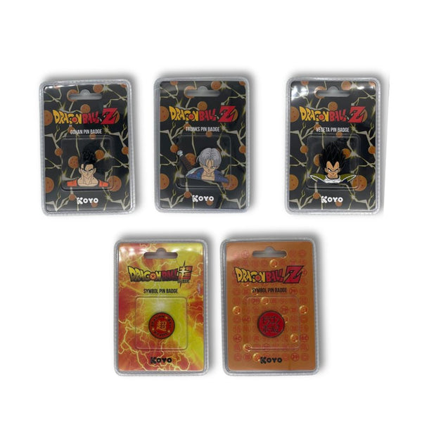 Dragon Ball Z Icons Enamel Badges Assorted (x50)