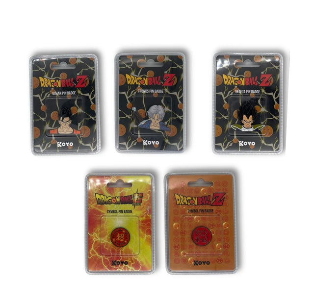 Dragon Ball Z Icons Enamel Badges Assorted (x50)