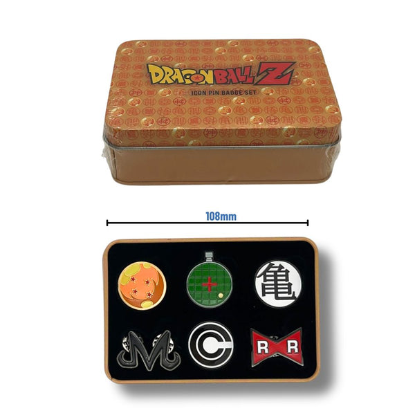 Dragon Ball Z Icons Badge Collector's Tin Box (x24)