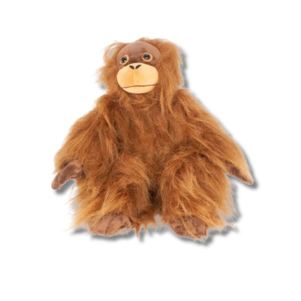 Quality Orangutan Size 3 Plush Toy - Endangered and Extinct (x12)