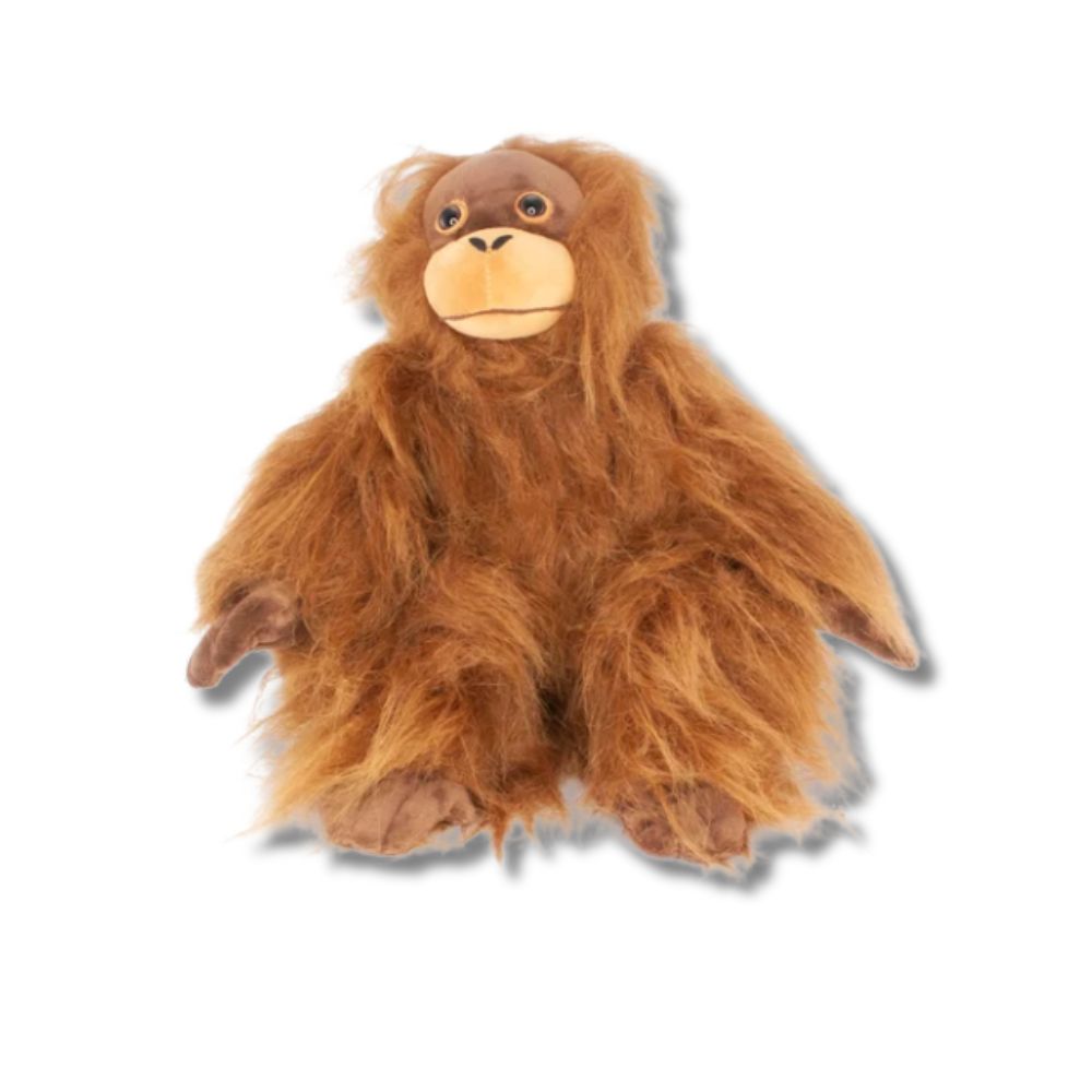 Quality Orangutan Size 3 Plush Toy - Endangered and Extinct (x12)