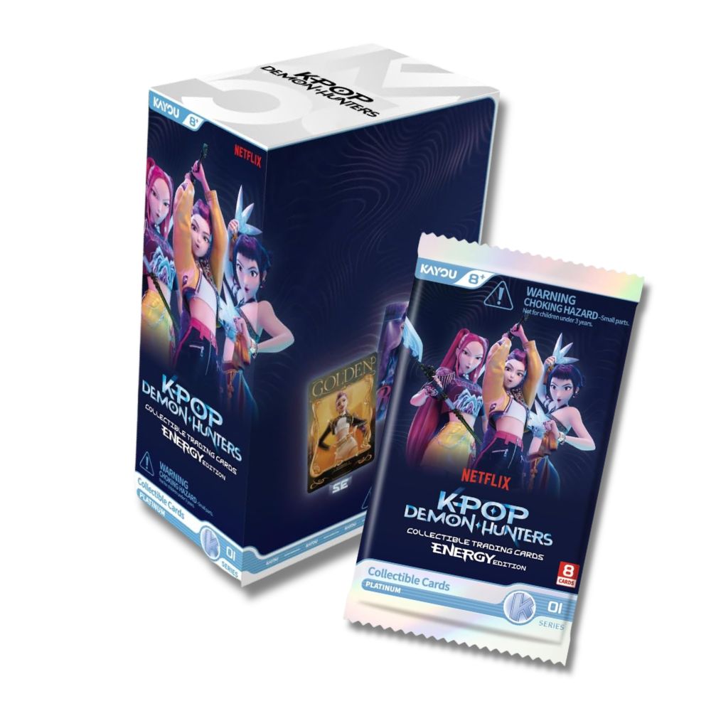 K-POP Demon Hunters: Collectible Booster Pack Trading Cards - Energy Edition Series 1-B Blister (x12)