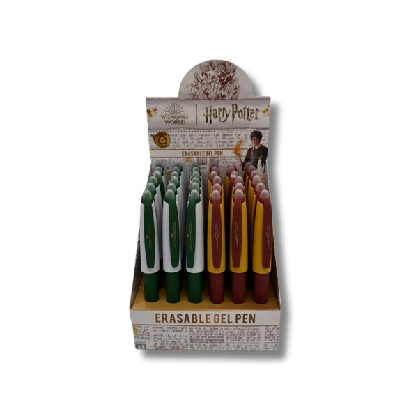 Harry Potter Eraser Gel Pens  - 36 in Counter Display Unit