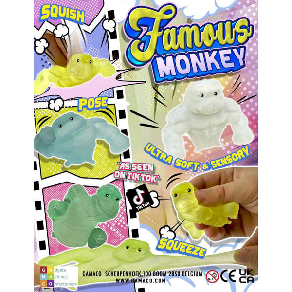 Famous Monkey (x500) 50mm Vending Prize Capsules