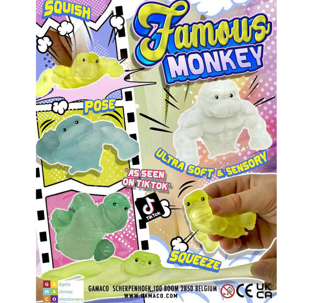 Famous Monkey (x500) 50mm Vending Prize Capsules