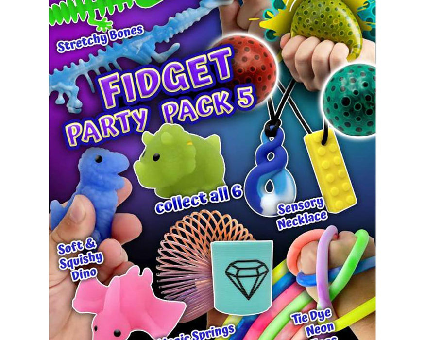 Fidget Party Pack Series 5 (x500) 50mm Vending Prize Capsules