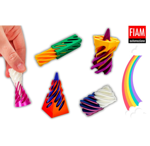 Fidget Spiral (x600) 55mm Prize Capsules