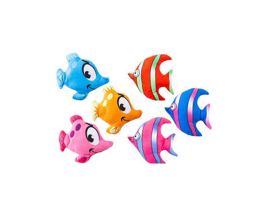 Plush fish, size 2, 20cm great for cranes.
