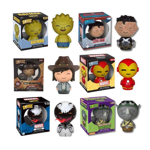 Funko Dorbz range we have made a Mix 2 of Vinyl Figures