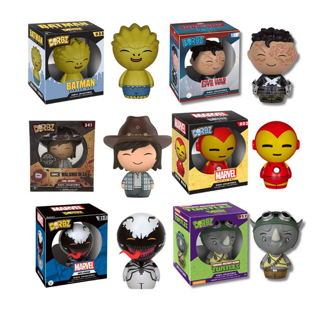 Funko Dorbz range we have made a Mix 2 of Vinyl Figures