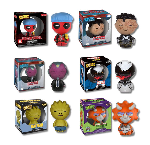 Funko  Dorbz- Mix 6 Vinyl Figures (x6)