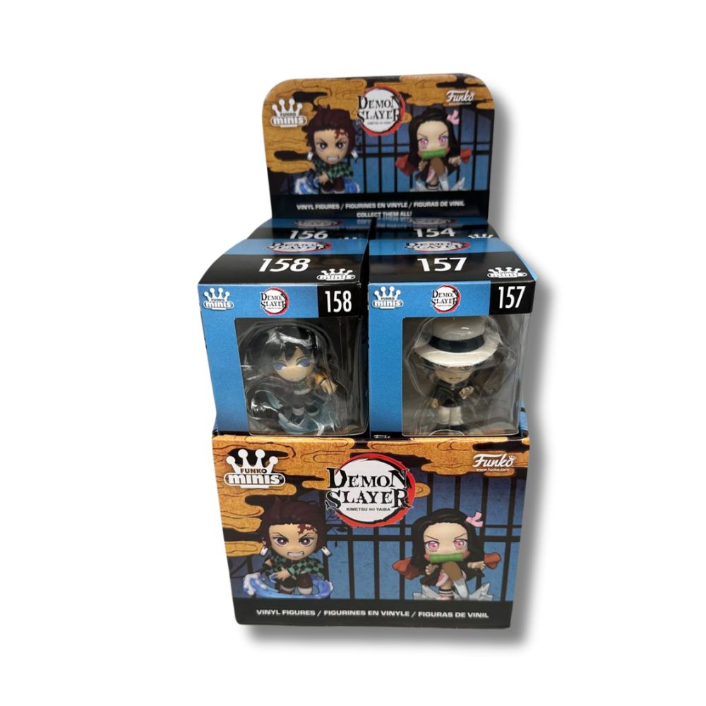 Funko Minis Demon Slayer - Mini Vinyl Figures - Assorted  (x8)