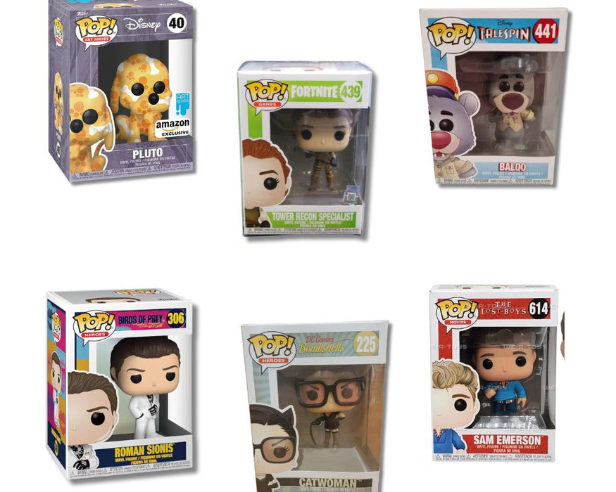 Funko Pop! Mix C (x6) Great Redemption Prizes