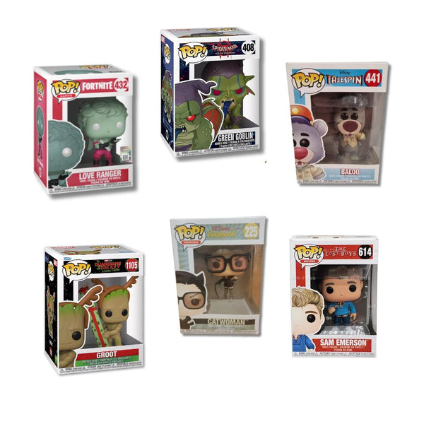 Funko Pop Mix D (x6) Great Redemption Prizes