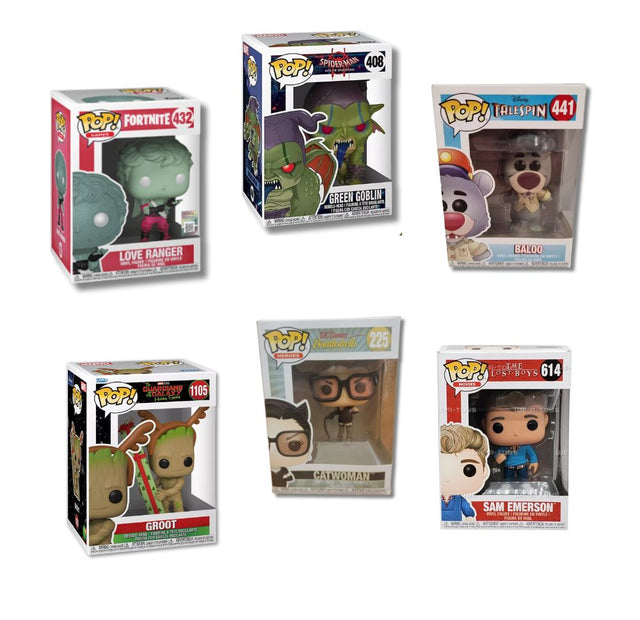 Funko Pop Mix D (x6) Great Redemption Prizes