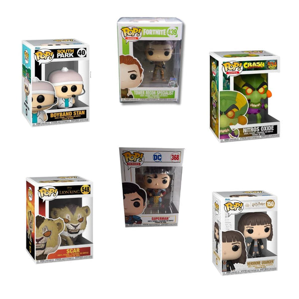 Funko Pop Mix E (x6) Great Redemption Prizes