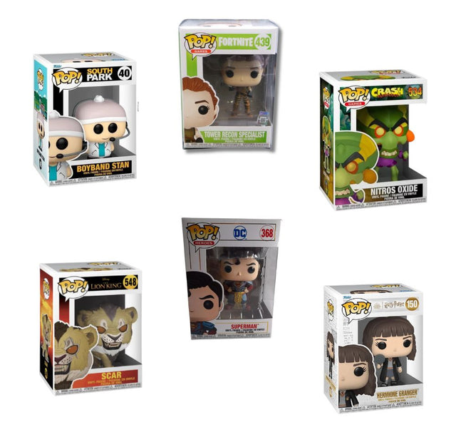 Funko Pop Mix E (x6) Great Redemption Prizes