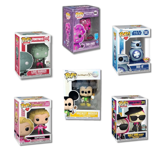 Funko Pop Mix F (x6) Great Redemption Prizes