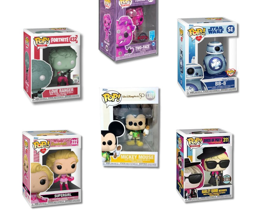Funko Pop Mix F (x6) Great Redemption Prizes