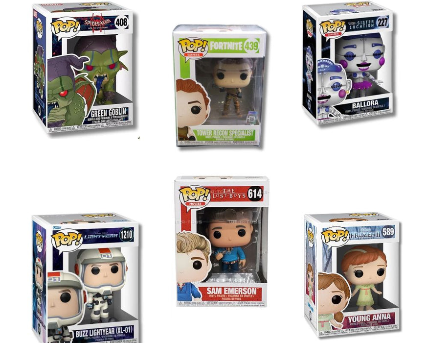 Funko Pop Mix G (x6) Great Redemption Prizes