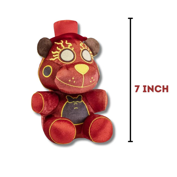 Five Nights At Freddy's -  Freddy Fazbear 7 Inch Anime Plush (X6)