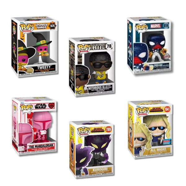 Funko POP! Mix (x6) Great Redemption Prizes