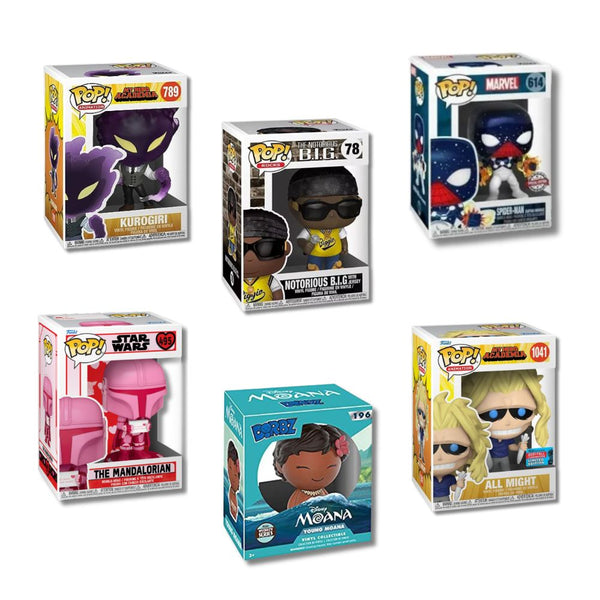 Funko POP! Mix B (x6) Great Redemption Prizes