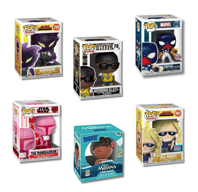 Funko POP! Mix B (x6) Great Redemption Prizes