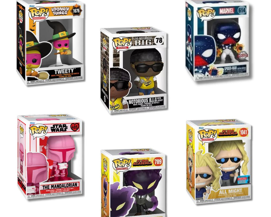Funko POP! Mix (x6) Great Redemption Prizes