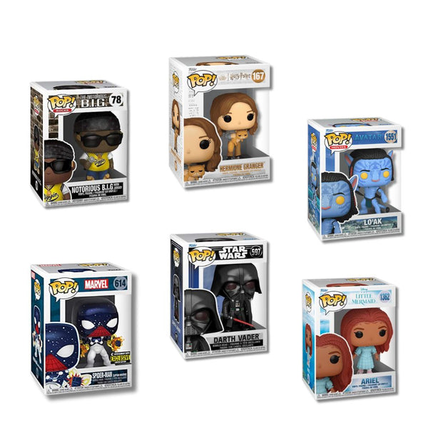 Funko Pop! Mix F (x6) Great Redemption Prizes