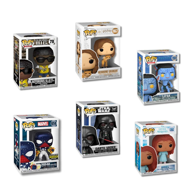 Funko Pop! Mix F (x6) Great Redemption Prizes