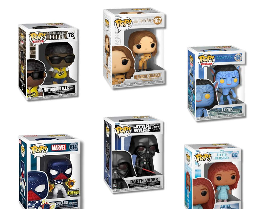 Funko Pop! Mix F (x6) Great Redemption Prizes