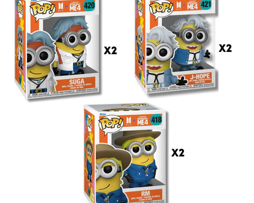 Funko Pop! Mix G (x6) Great Redemption Prizes