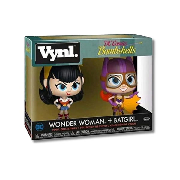 Funko Vynl - DC Bombshells 2PK - Wonder Woman & Batgirl
