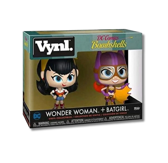 Funko Vynl - DC Bombshells 2PK - Wonder Woman & Batgirl
