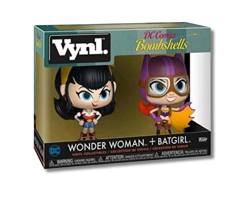 Funko Vynl - DC Bombshells 2PK - Wonder Woman & Batgirl