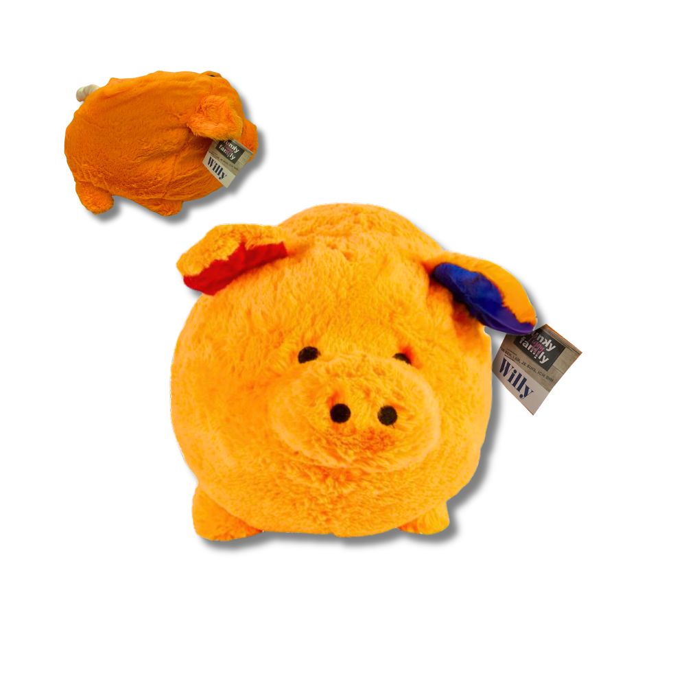 Willy Piggy - Funky Piggy Family 12" Plush (x24)