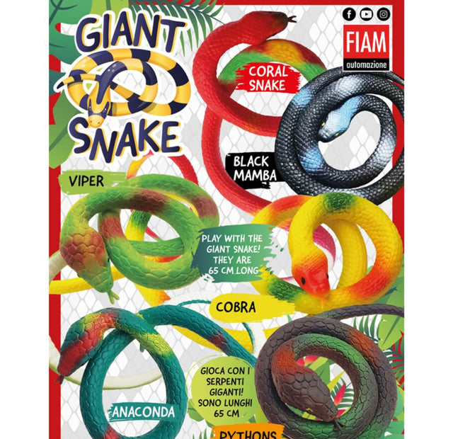 Giant Snake 100mm (x100) Vending Capsules