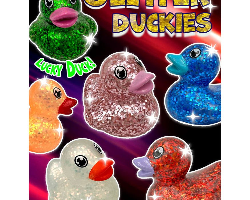 Glitter Ducks (x500) 50mm Vending Prize Capsules