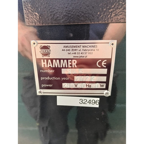 Used Hammer Bottle Arcade Skill Game from Jakar Games