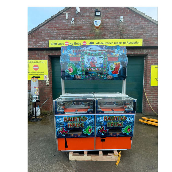 Used Haunted House 4 Player Pusher