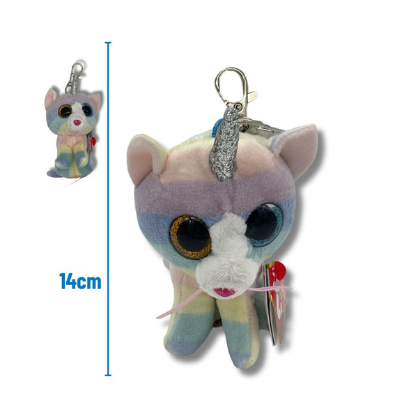 Ty Heather The Cat Plush Key Clip (x24) Ty Brand