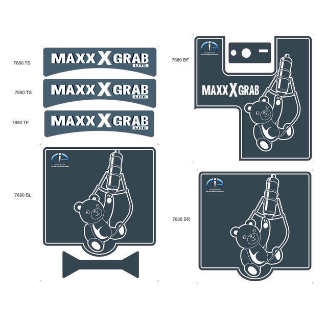 Maxx Grab Lite 76 x 80cm Machine Artwork Kit